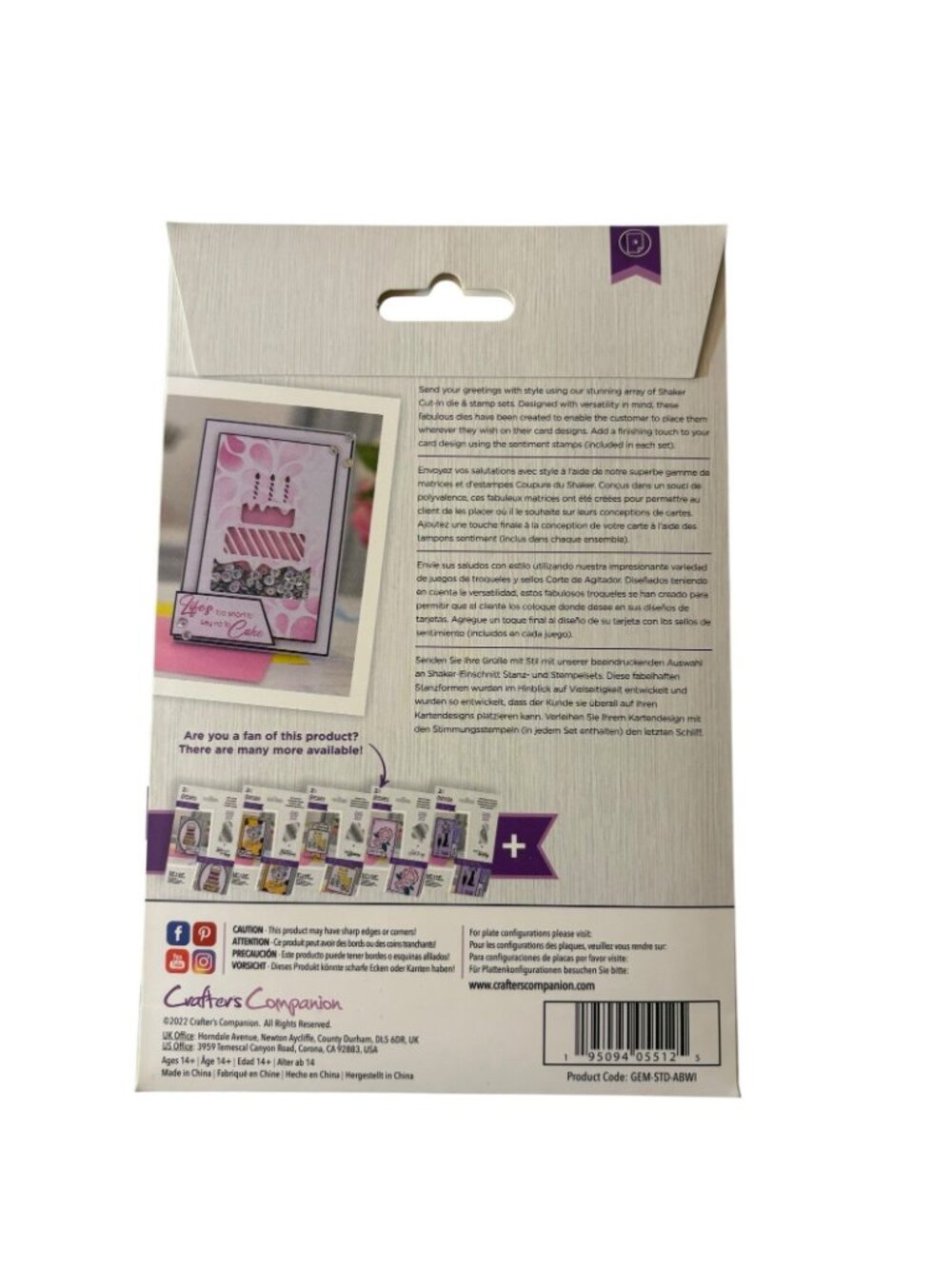 40 New Gemini Crafter’s Companion Stamp & Die Sets Birthday Craft Lot - Picture 7 of 11